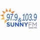 97.9 & 103.9 Sunny FM - KBNX Logo