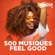 Chérie FM - 500 Musiques Feel Good Logo