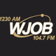 WJOB Radio AM 1230/104.7 FM - WJOB Logo