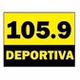 105.9 La Deportiva logo