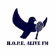 H.O.P.E. ALIVE FM Logo