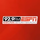 ESPN 92.9 - WMFS-FM logo