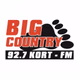 Big Country 92.7 - KORT-FM Logo