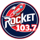Rocket 103.7 - K279CY Logo