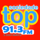 Rádio Sociedade TOP FM Logo