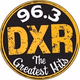 96.3 DXR - WDXR Logo
