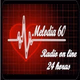 Melodia 60 Stereo - Tropical Songs Radio Logo