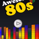 Awesome 80s Radio Logo