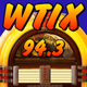 WTIX 94.3 - WTIX-FM Logo