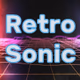 RetroSonic 100% Pure 80s Logo