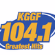 Greatest Hits 104.1 - KGGF-FM Logo