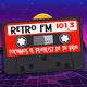 Retro 101.3 - XEMAB Logo