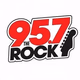 95.7, The Rock - WURX Logo