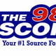 98.1 The Score - WOBX Logo