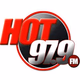 Hot 97.9 FM - WAUG Logo