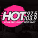 HOT 97.5/103.9 - KMVA Logo
