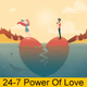 24/7 Niche Radio - 24-7 Power Of Love Logo