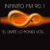 Infinito 90.1 FM Logo