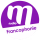 M Radio - La francophonie Logo