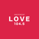 Love 104.5 Logo
