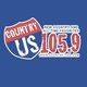 US 105.9 - WGKC Logo
