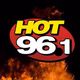 HOT 96.1 - W241BV Logo