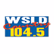 Country 104.5 - WSLD Logo