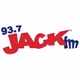 93.7 JACK FM - KLKO Logo