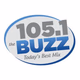 105.1 The Buzz - KRSK Logo