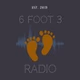 6 Foot 3 Radio logo