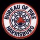 Harrisburg City Fire, Cumberland and Dauphin Counties Fire Logo